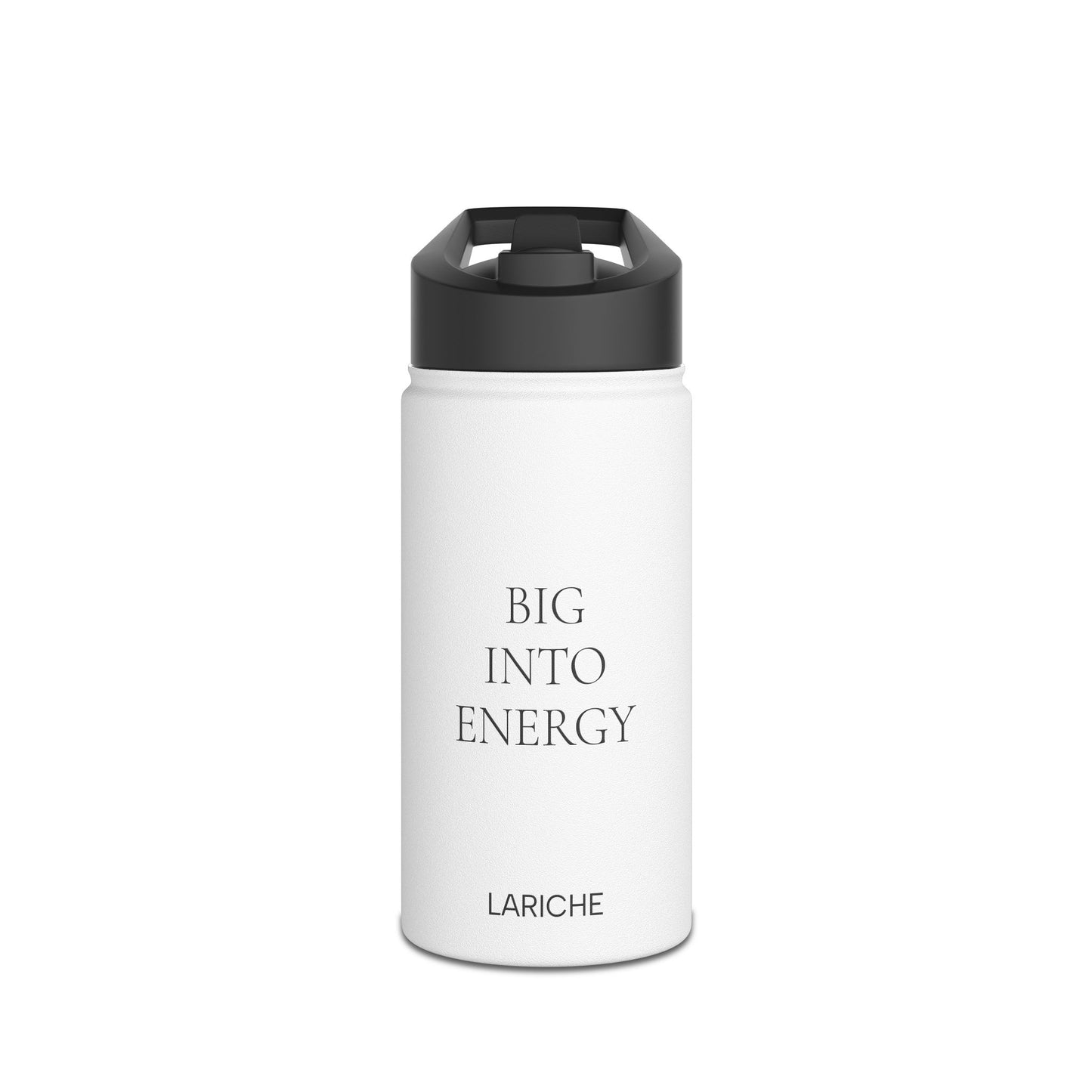 Energy Boost Stainless Steel Water Bottle