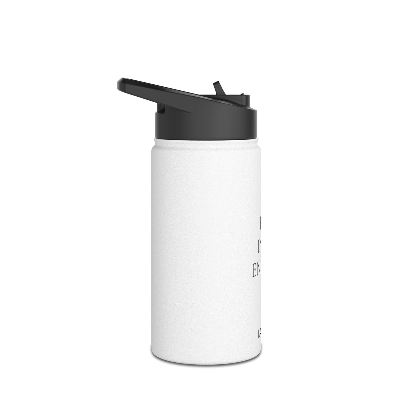 Energy Boost Stainless Steel Water Bottle