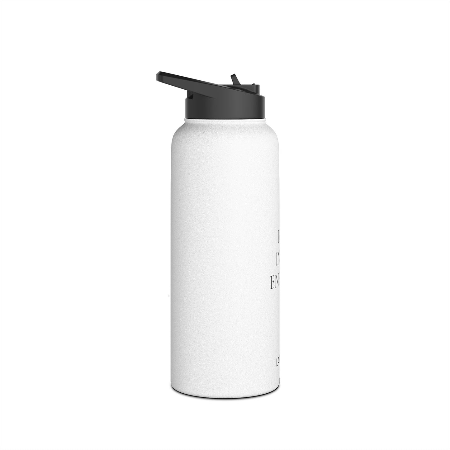 Energy Boost Stainless Steel Water Bottle