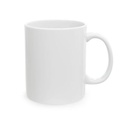 Ceramic Mug — 'Energy Snob' Minimalist Winter Coffee Cup (11oz/15oz)