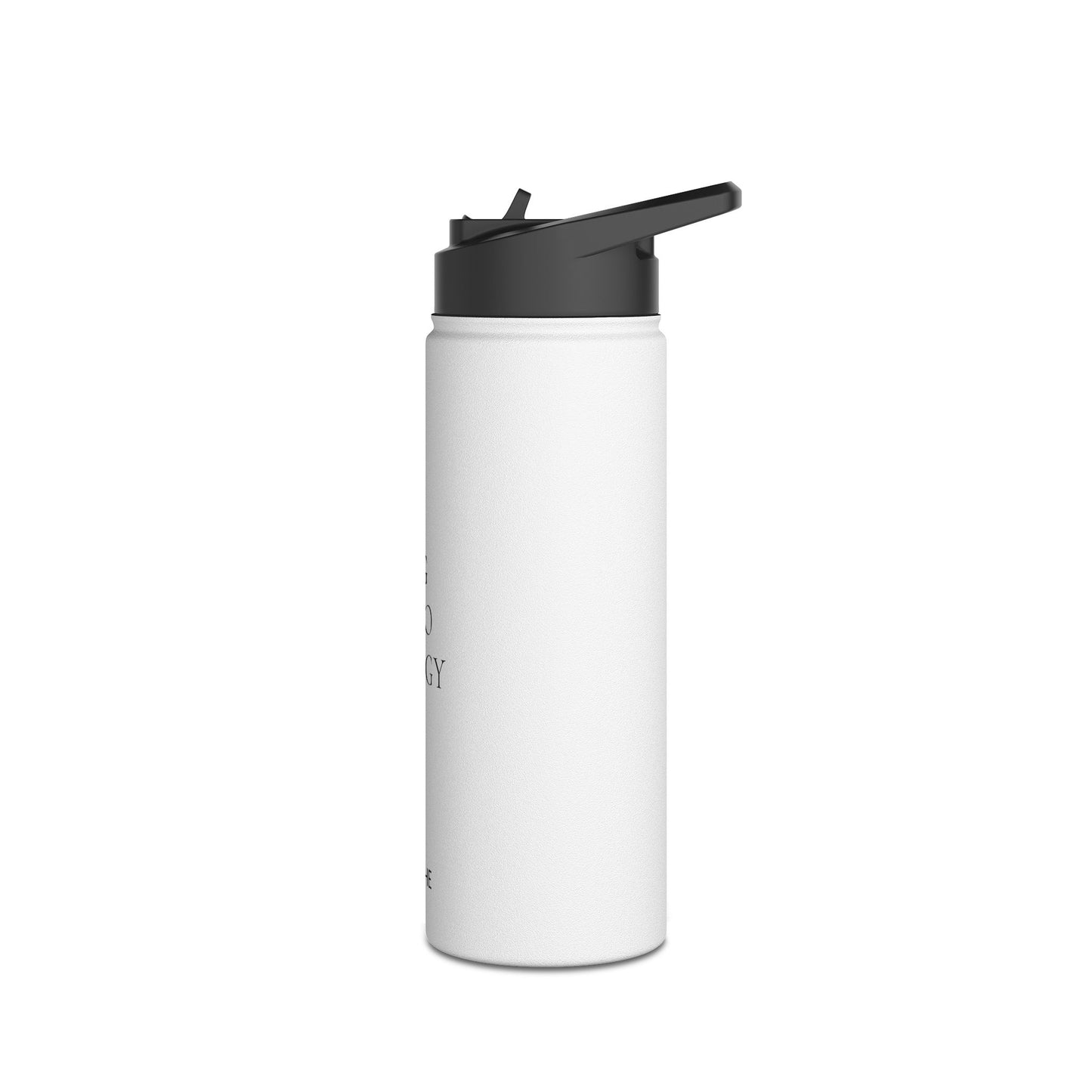 Energy Boost Stainless Steel Water Bottle