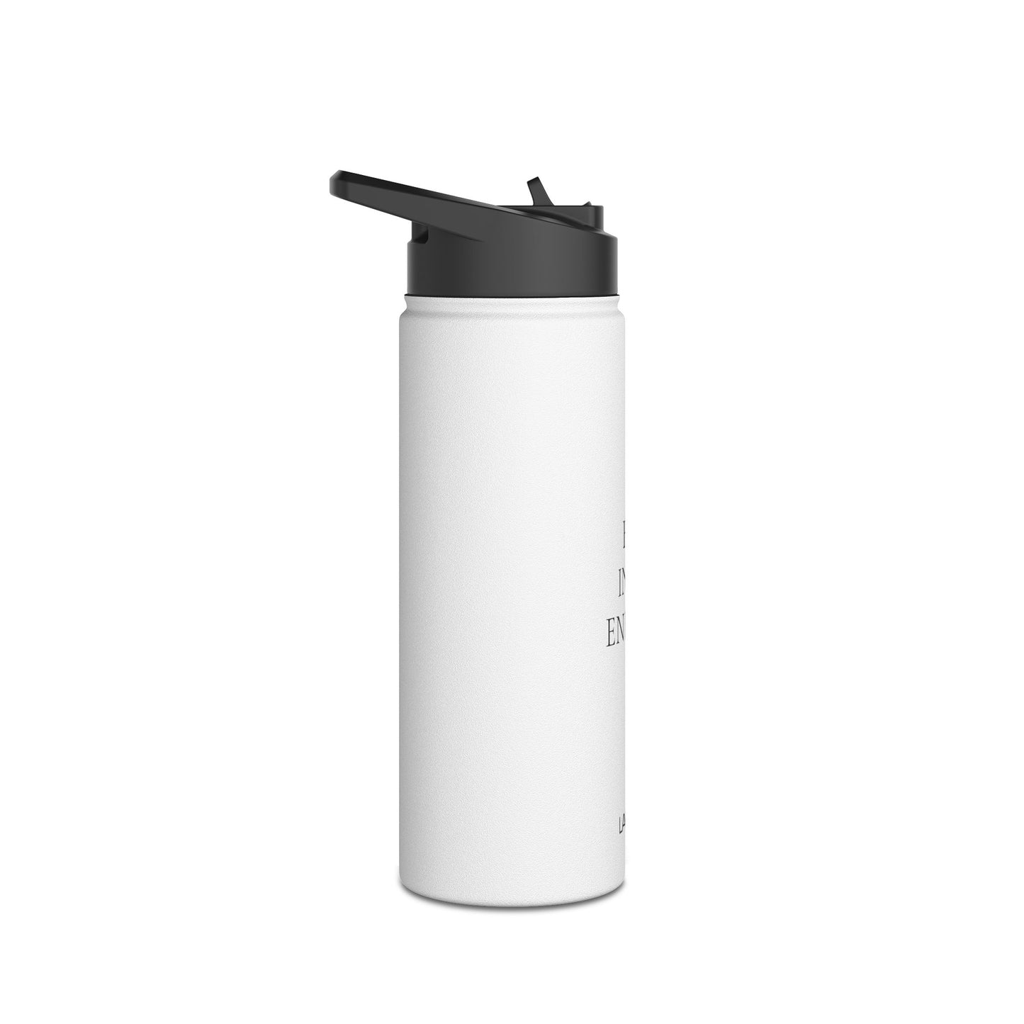 Energy Boost Stainless Steel Water Bottle