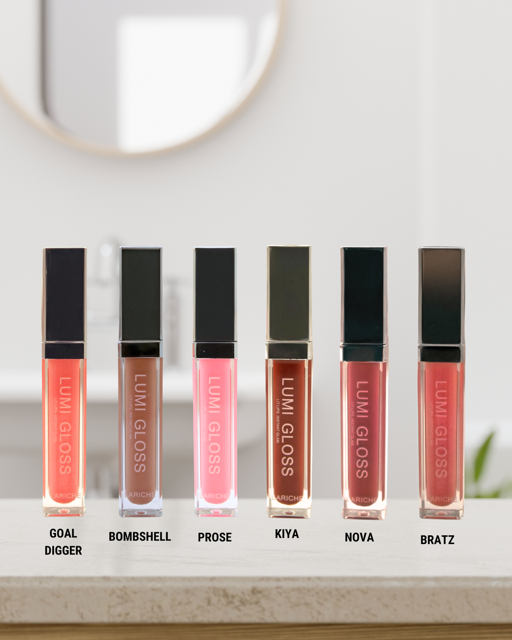 Lumi Gloss-Lip Gloss with LED Light & Mirror