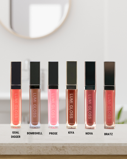 Lumi Gloss-Lip Gloss with LED Light & Mirror