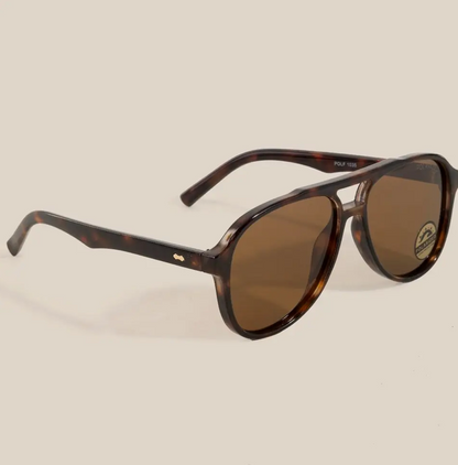 Oversized Polarized Aviator Sunglasses
