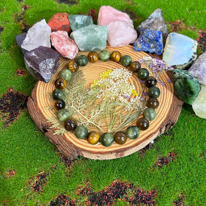 Money Frequency Bracelet-Attract Wealth, Prosperity & Abundance | Natural Crystal Energy Bracelet