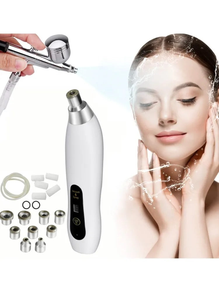 Diamond Microdermabrasion Machine – Professional Blackhead Remover & Deep Pore Cleansing Facial Tool